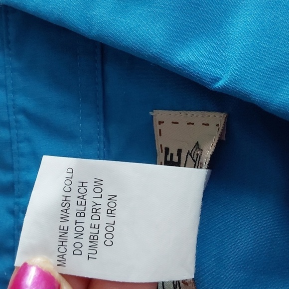 Duke Haband Bright Blue Pearl Snap Western Cowboy Shirt Sz.Large - Picture 8 of 9